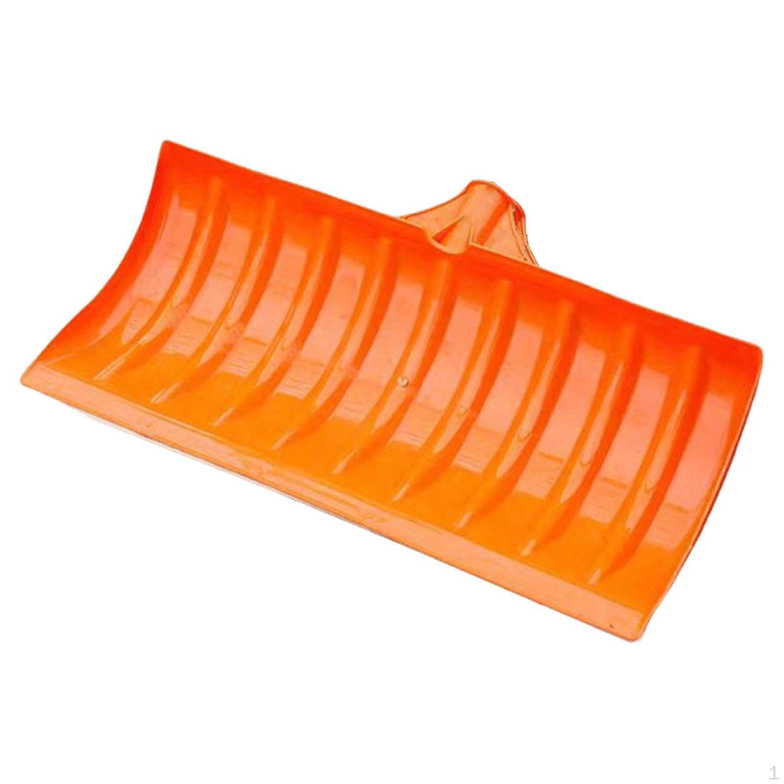 

Heavy-duty, Practical, Large-capacity Replacement Snow Head, Orange, for Outdoor Use, Sidewalks, no Steel Sheet