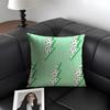 Lightning Fashion Cushion Cover Natural Linen Organic Fabric DoubleSided Printing Sofa Home Decor Gift Pillow Case