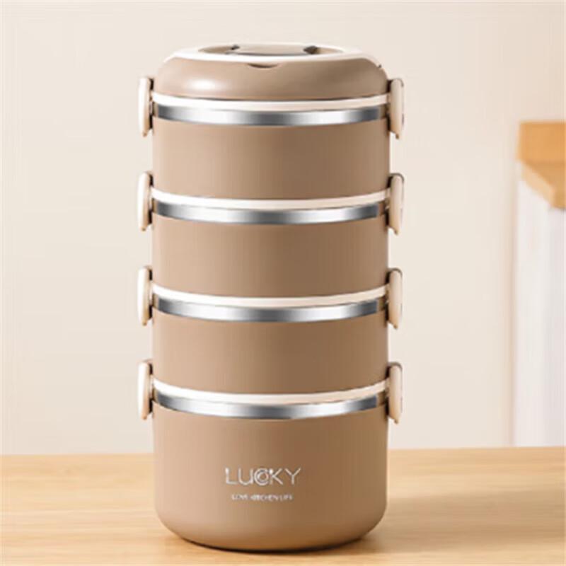 Hebaifu 304 Stainless Steel Insulated Bento Lunch Box