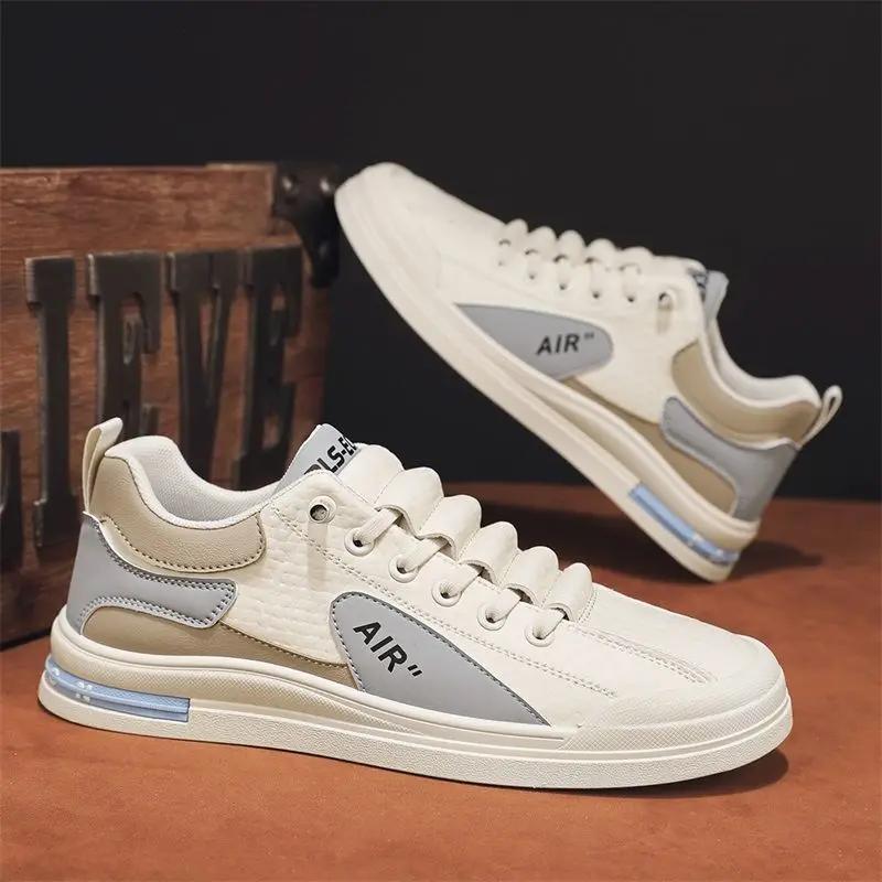 Fashion Men's Casual Sneakers Slip-on Sports Leisure Shoes for Men 2025 Spring Autumn New Outdoor Sport Jogging Shoes Vulcanized Shoes