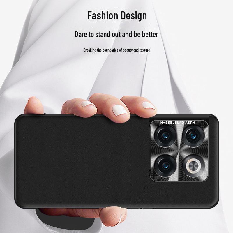 OnePlus 10 Pro Liquid Leather Case: Anti-Fall & Anti-Fouling Protective Cover, One-Piece Design