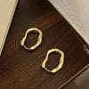 Irregular Geometric Ear Buckle Minimalist Versatile Niche Earrings For Women