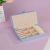 Double Layer Jewelry Storage Box with Buttons Necklace Watch Earrings Earrings Ring Ear Jewelry Box