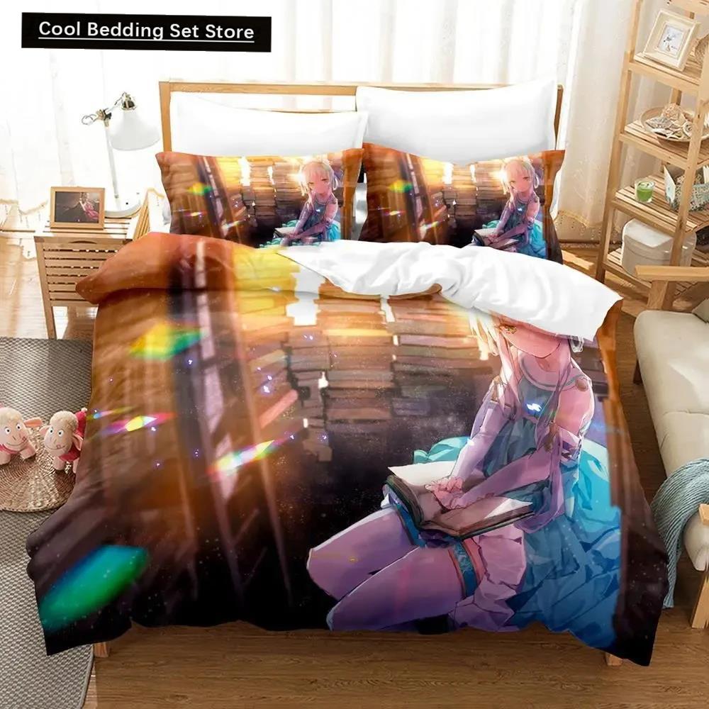 3D Print Anime Atelier Sophie Bedding Set Duvet Cover Bed Set Quilt Cover Pillowcase Comforter King Queen Size Home Textiles