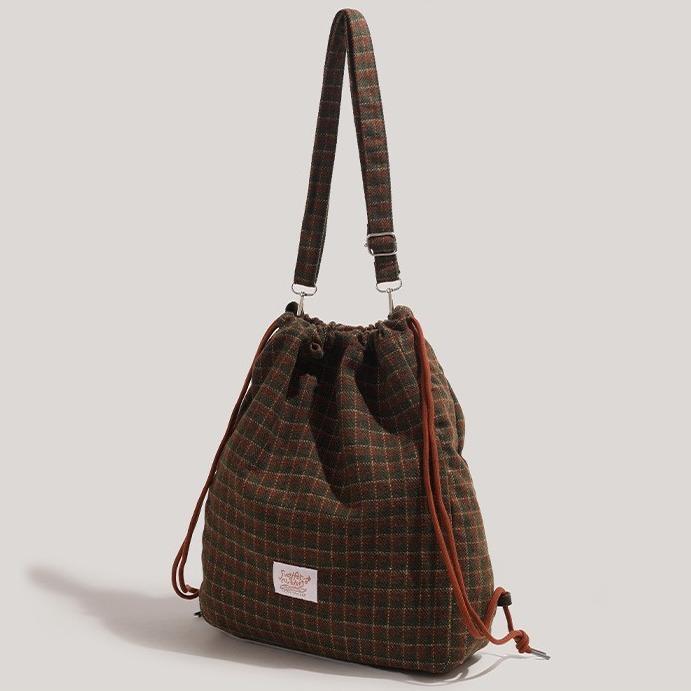 

Новый ретро рюкзак-мешок большой вместимости на осень и зиму, универсальная сумка через плечо