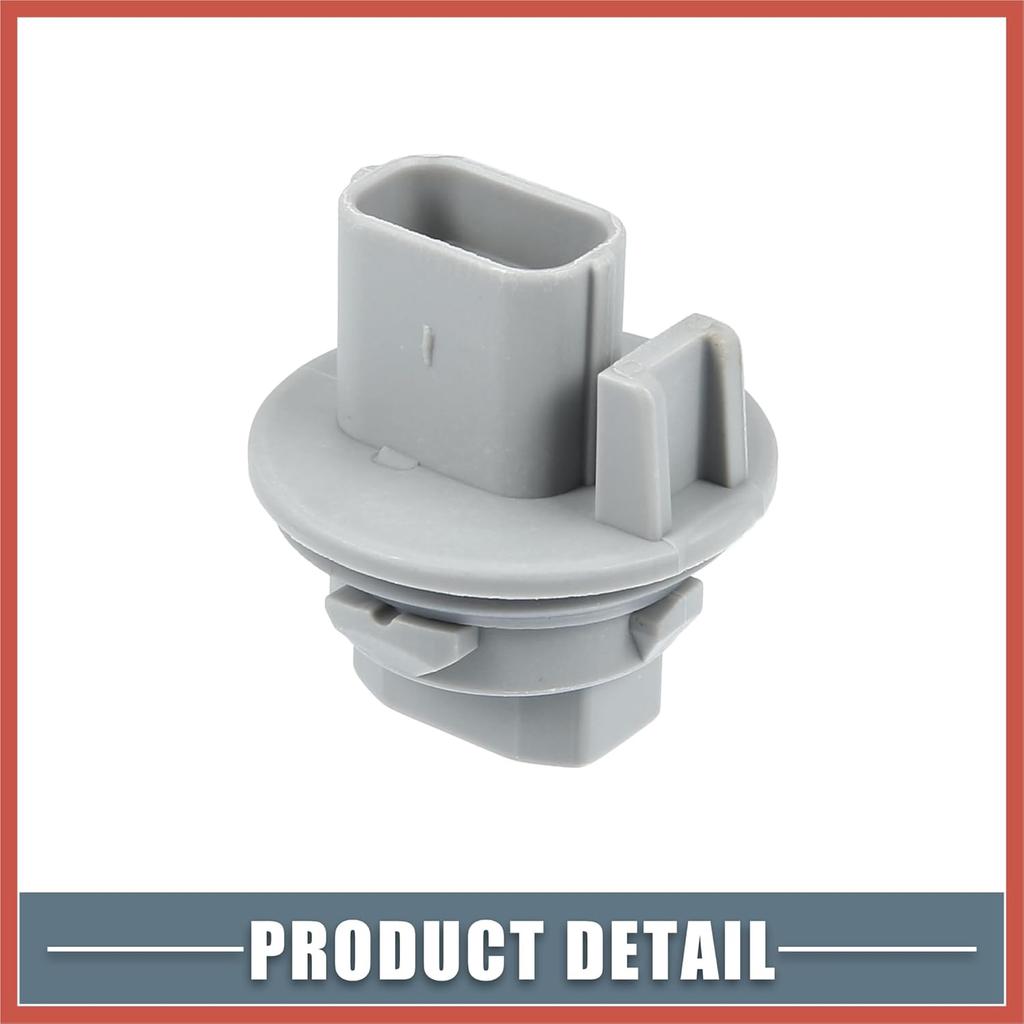ACROPIX Turn Signal Pointer Light Bulb Socket 33302S5AA01 for Acura RDX 2007-2015 Plastic Gray (Set of 2) Car Parts