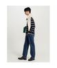 Binpolmen Comfort Fit Jersey Denim Pants Navy