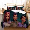 Witch Hunter Series Printed Duvet Cover and Pillowcase 3d Digital Printing Three-piece Set