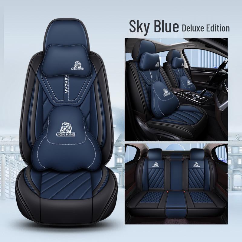 Four-Season Leather Car Seat Cover for Excelle, Corolla, Lavida, Polo, Bora, Emgrand