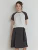 Deomiteun [2Nd] Brume Half T-Shirt (Melange Gray)