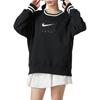 Nike Academy Fashion Striped Pullover Hoodie for Women Black