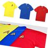 Command Mens Uniform Tshirt Women Short Sleeve Tops Tees Red Blue