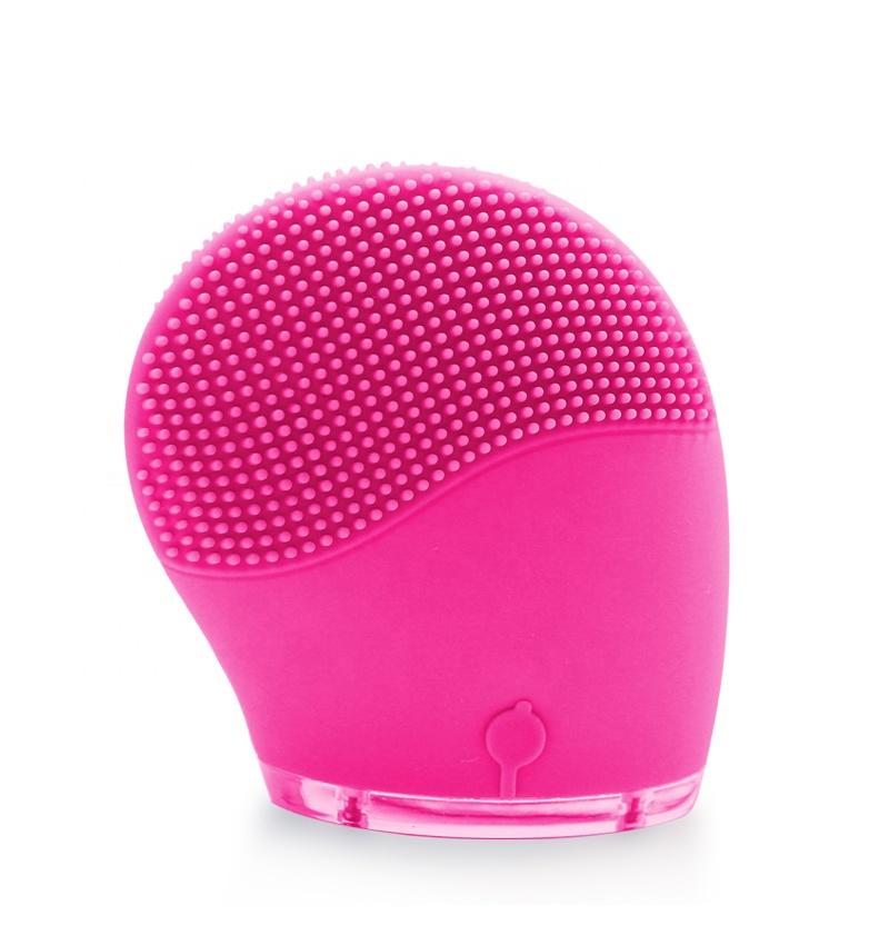 Waterproof Electric Cleanser Rechargeable Silicone Face Scrub Device Facial Cleansing Brush IPX7 Usb Recharge