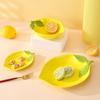 Piccola Ciotola da Immersione con Motivo di Limoni in Ceramica Piatto da Portata per Dessert Insalata Stoviglie Sicura Uso Quotidiano Regalo per Festa di Compleanno
