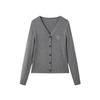 PEACEBIRD Women's V-Neck Knitted Cardigan AAEDG1176