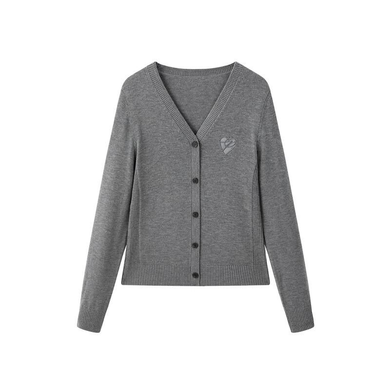 PEACEBIRD Women's V-Neck Knitted Cardigan AAEDG1176