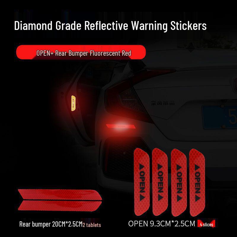 Reflective Car Door Warning & Decorative Strip