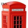 Desktop Phone Holder for Dinner British Booth Stand, 3D Printed Holder, Novelty Ornament Home Smartphone Lock‑Up Box Family Gatherings Party