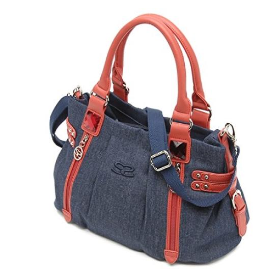 

Handbag SM070705 Blue Red [Savoy]