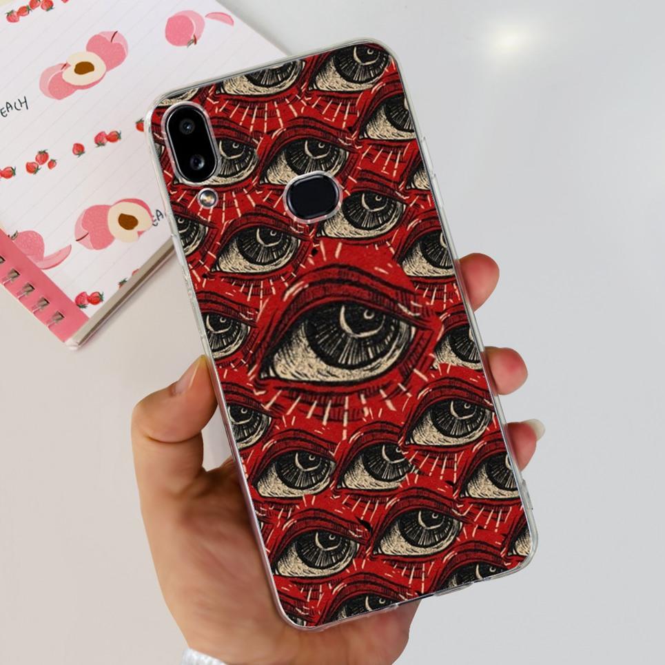 For Samsung Galaxy A10s SM-A107F Case Cute Dinosaur Astronaut Clear Silicon Soft Cover For Samsung A10s A 10 S A10 Phone Case