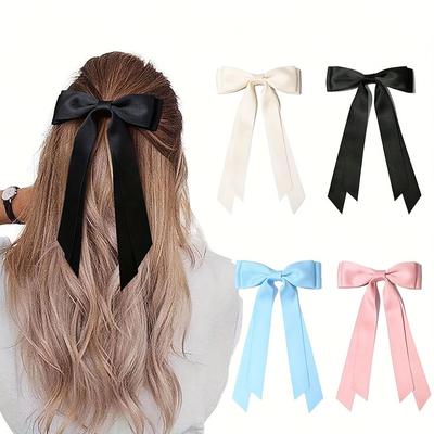 Elegante Süße Doppellagige Schleifen-Haarklammern für Damen, Ballet-Inspiriertes Haarschmuck
