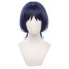 LVMEY Character Game Cosplay Wig Cosplay Purple Shot Wig Disguise Costume Heat Resistant Wig Costume Accessories Comiket Event Halloween Christmas