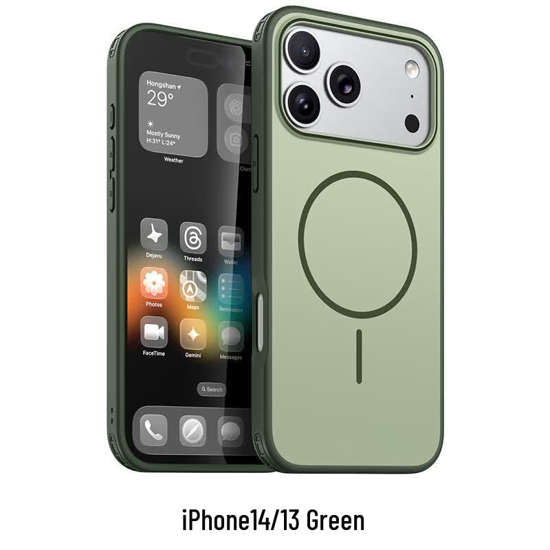 Магнитный чехол CAXITON для iPhone с ощущением кожи
