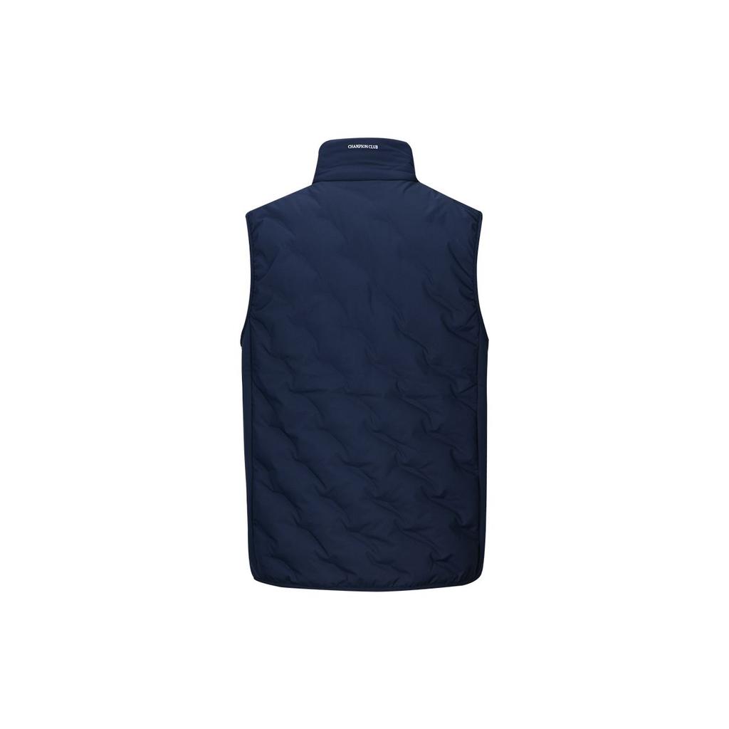 Reebok Solid Color Comfortable Warm Down Vest Men vests Navy-Blue 24FRC233MGN2