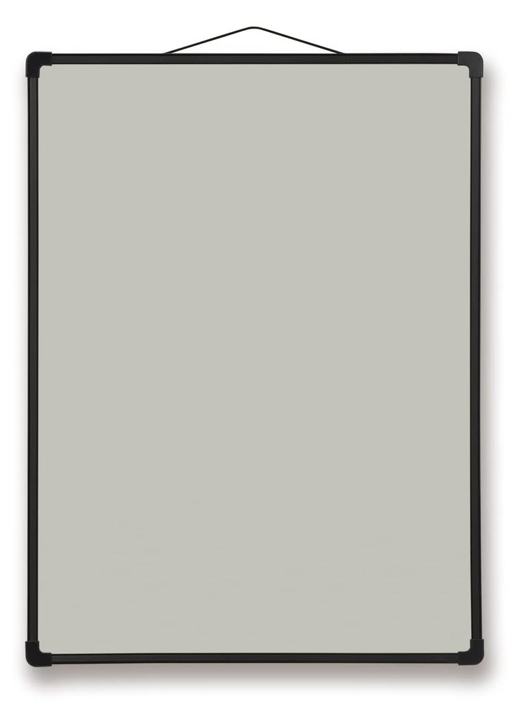 Asmix Asuka Plastic Frame Blackboard L BB039 with Chalk, Markers, Magnets, and Tray