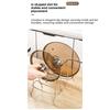 Portable Stainless Steel Cutting Board Holder Rustproof Thickening Chopping Board Organizer Space Saving Pan Cover Shelf