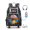Hot Selling Game-Themed Outdoor Travel Bag Large Capacity with USB Hiking Backpack
