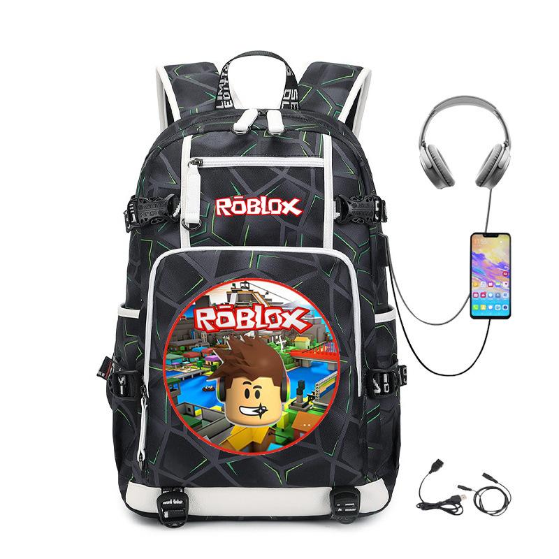 Hot Selling Game-Themed Outdoor Travel Bag Large Capacity with USB Hiking Backpack