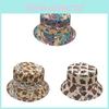 Animal Print Sun Hat For Adults With Wide Brim And Breathable Polyester For Sun Protection