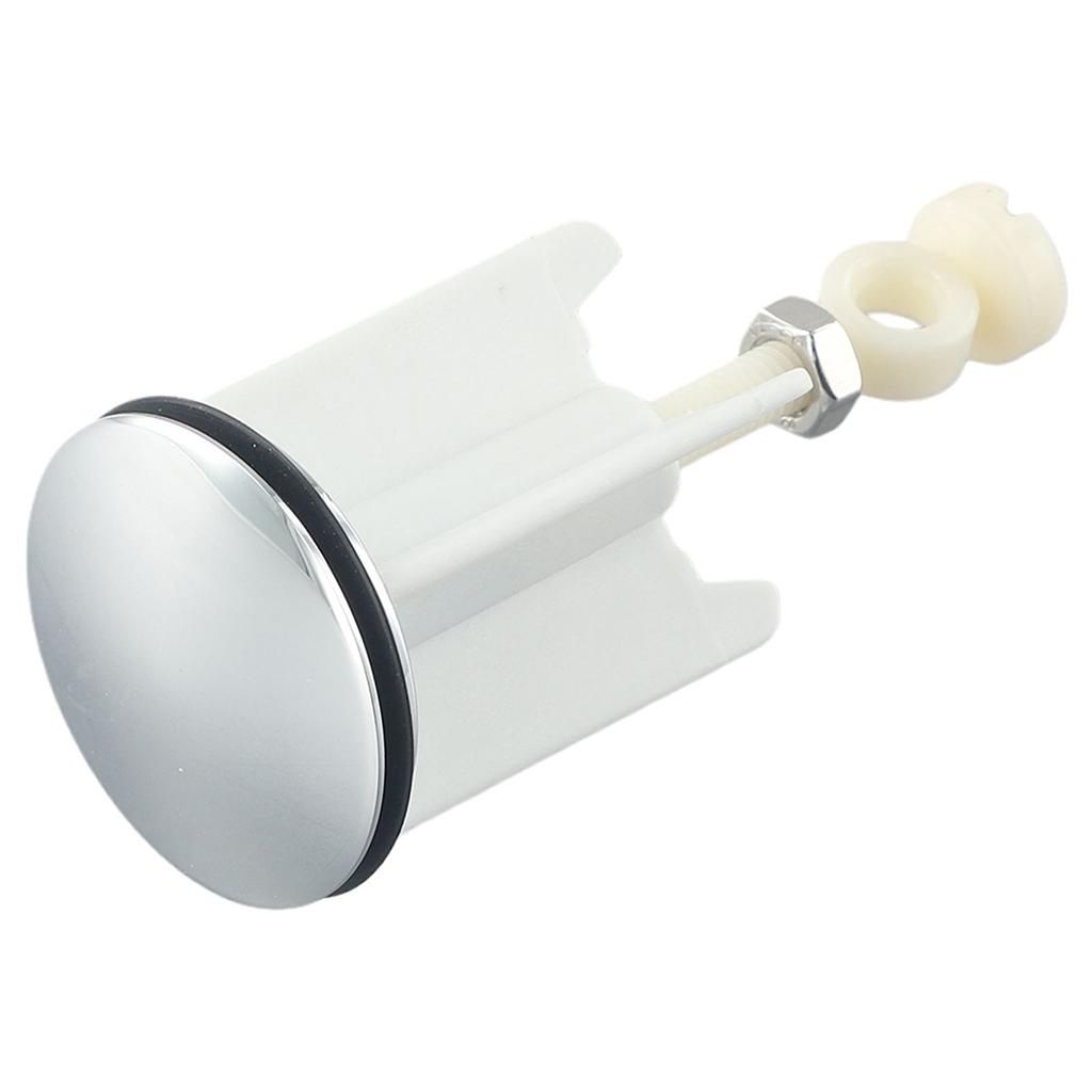 Wash Basin Plug-Sink Plug-Drain Plug-Pop-Up Plug-Spare Parts White 40mm