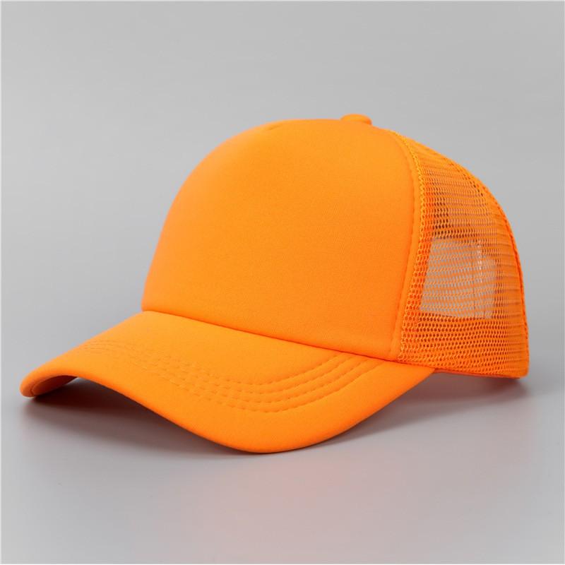 Mesh Baseball Cap With Custom Embroidery Restaurant Staff Unisex Adult Kids Workwear Hat
