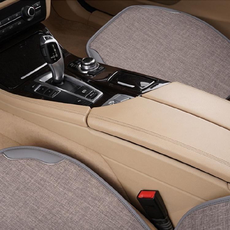 Automotive Flax Seat Cover Protector with Moisture Wicking Properties Vehicle Seat Cushions for Extended Driving Comfort