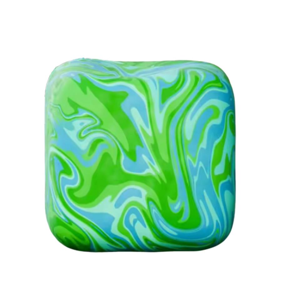 

Мягкий Клейкий Кубик-Игрушка для Снятия Стресса Гелевый Растягивающийся Медленно Возвращающийся Сенсорный Мяч Имитация Кубика Льда Для Терапевтического П