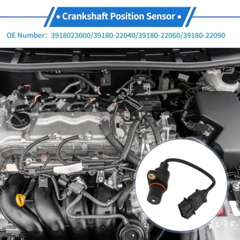 2pcs 39180-22040 Crankshaft Position Sensor for Hyundai Accent Elantra Tiburon 39180-22060 39180-22090 39180-23000 39180-22050 2pcs