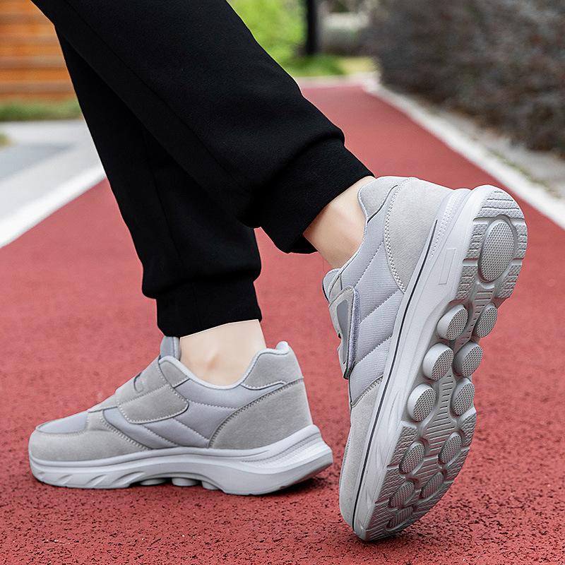 Mom Shoes for Extra Wide Width ElderWomen Men Two Strap Sneakers Adjustable Closure Casual Sport Shoes Walking Shoes