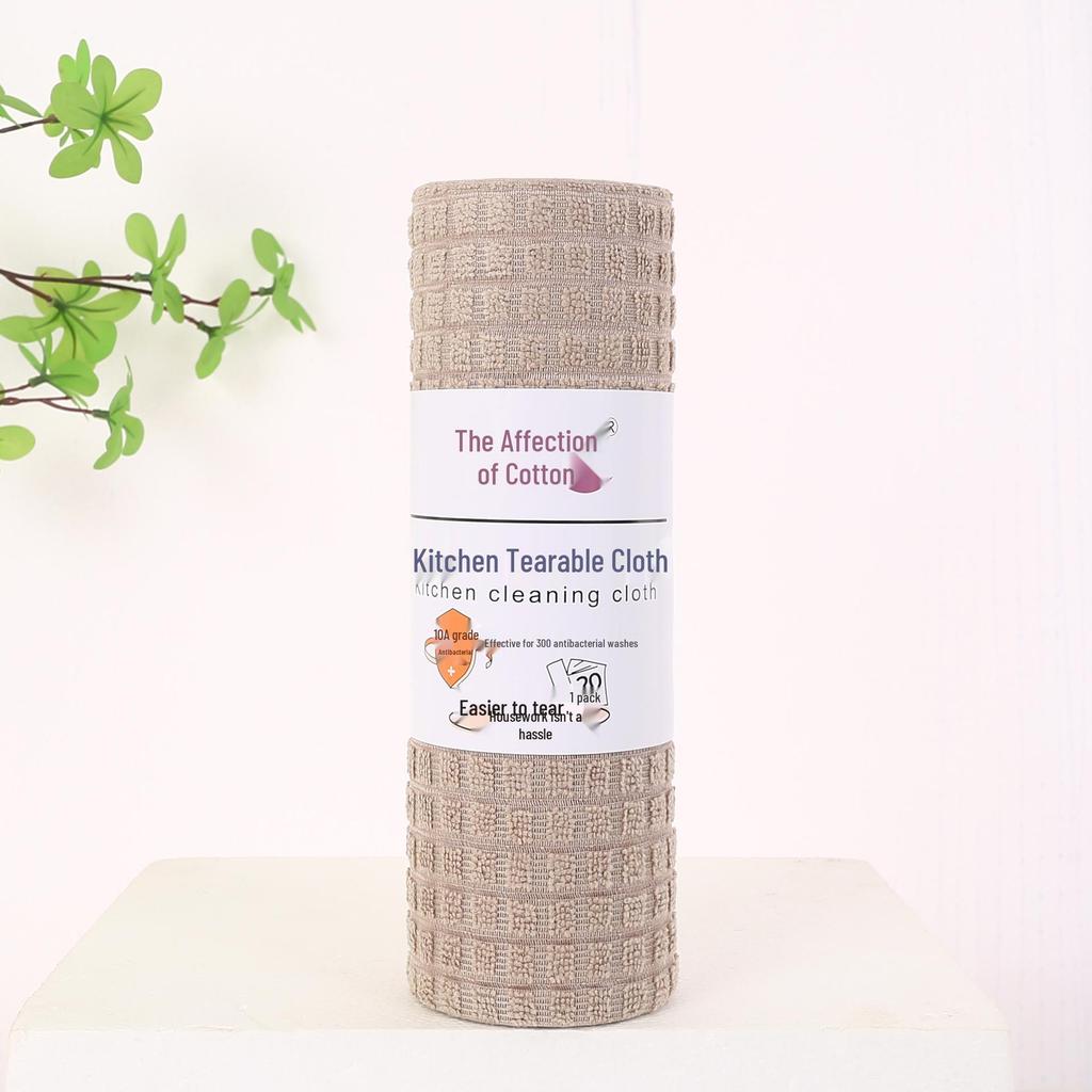 Professional Lint-Free Oil-Repellent Dishcloths - Weekly Disposable for Home, Office, Dorm