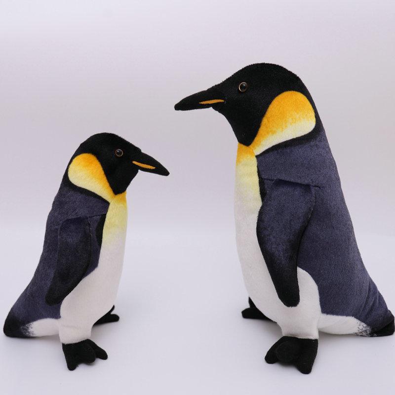 25-55cm New Penguin Plush Toy Real Life Stuffed Animal Dolls Best Gift Large Size Birthday  Gift