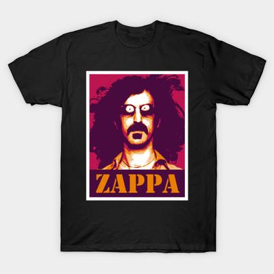 Unisex Fashion TShirt Frank Zappa Legend Print TShirt Plus Size S-5XL T-Shirt 100%Cotton Tops O Neck Short Sleeve Tees