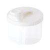 PP Infant Milk Powder Storage Box - Sealed Snack Dispenser for Travel, Spice Beige, BPA-Free, Durable Design
