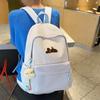 Schoolbag Ins Wind Girl Schoolbag Large Capacity Junior High School Girls High School Backpack Women Casual Versatile Backpack