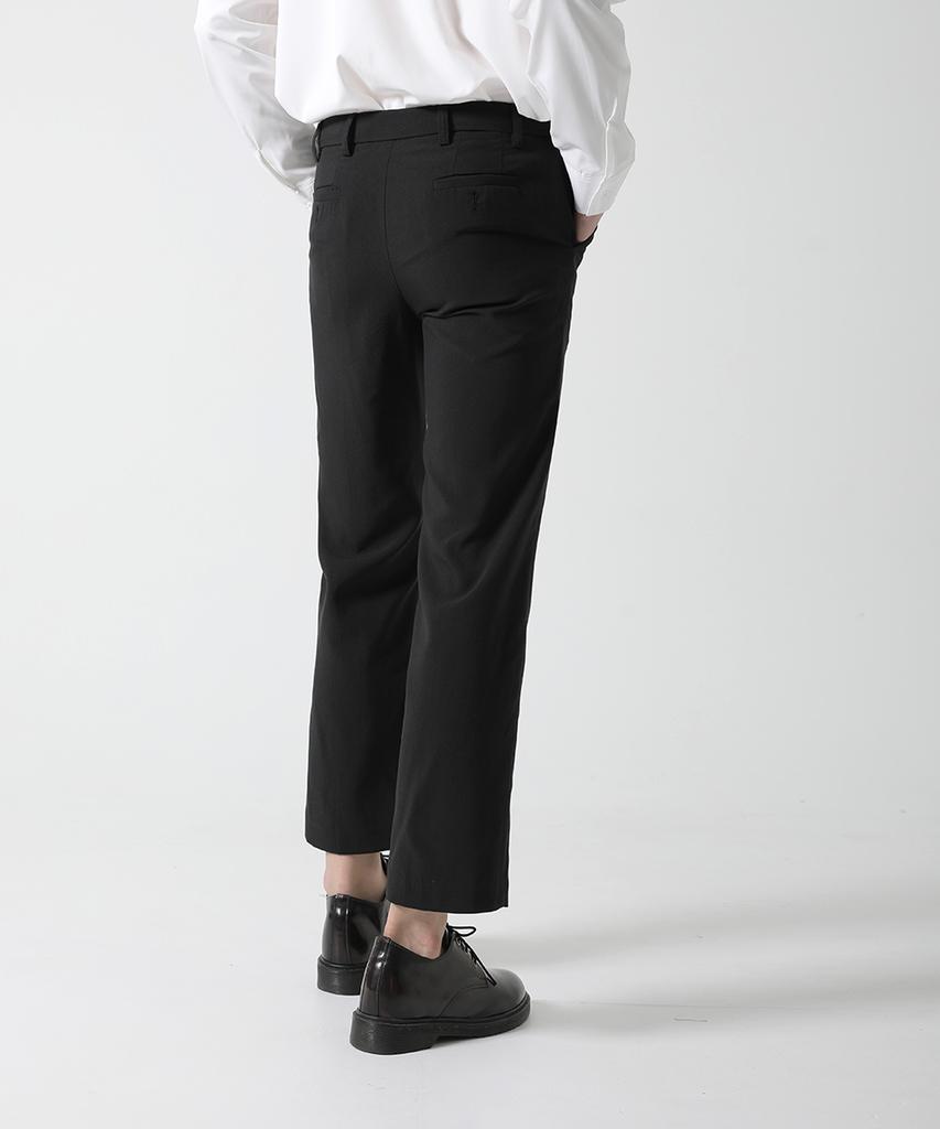 Jikeulib Hidden Side Banding Tapered Stretch Slacks
