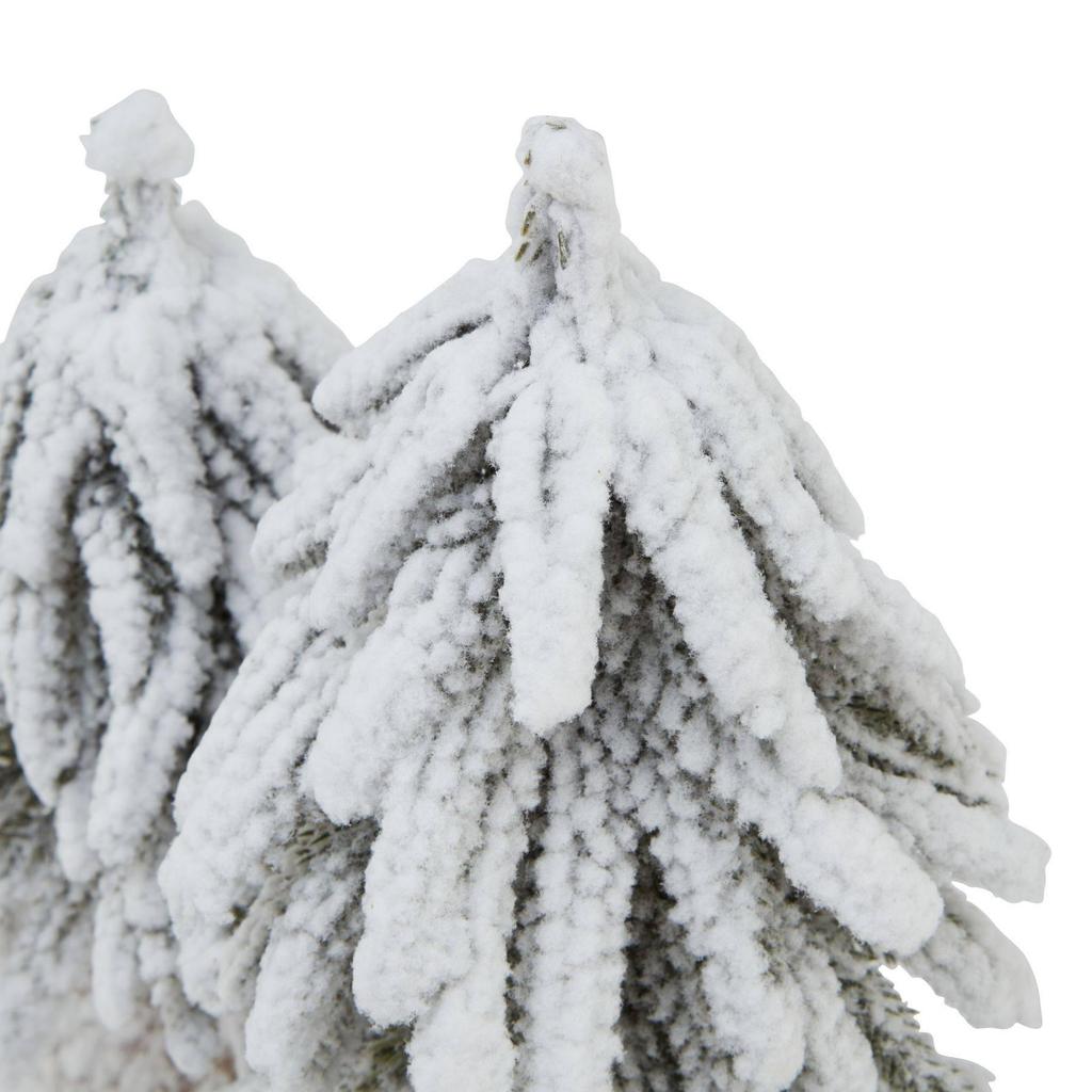 Hill Interiors Tre Snødekt Juletre Julepynt