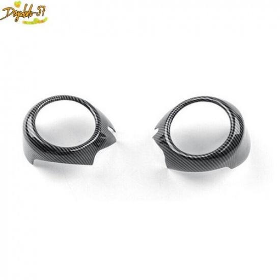 Carbon Fiber Front Side Air Outlet Vent Cover Trim For Chevrolet Trax -2024