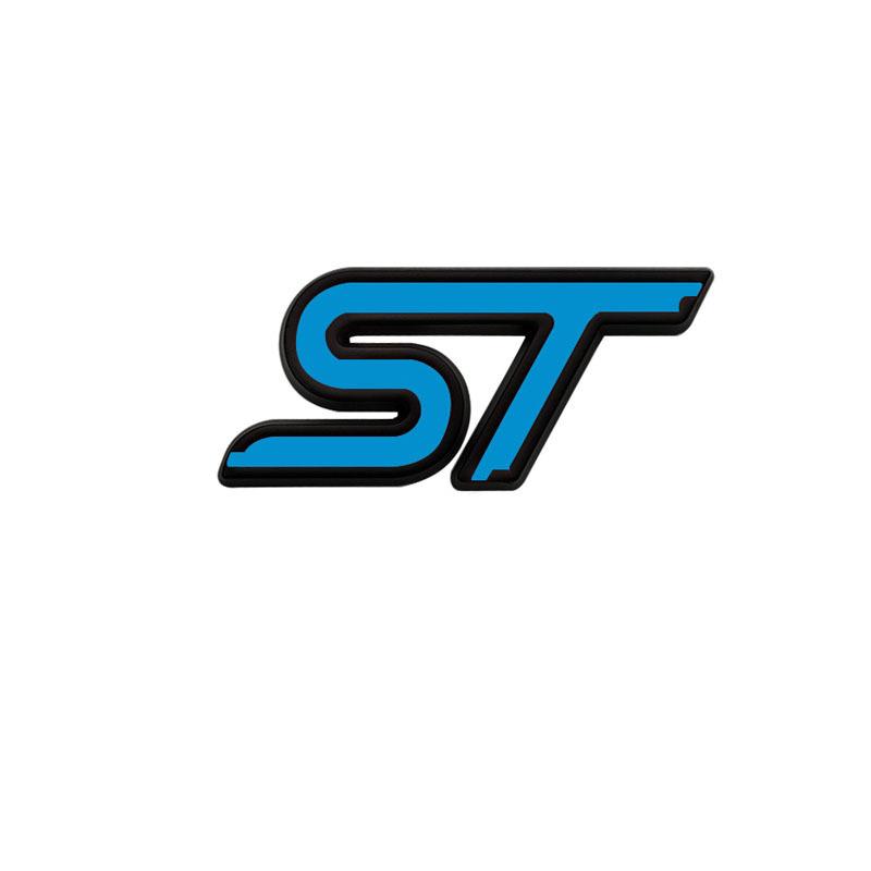 

3D Metal ST Line Front Grille Emblem Badge Car Head Trunk Stickers For Focus Mondeo Fiesta Explorer Styling Accessories синій
