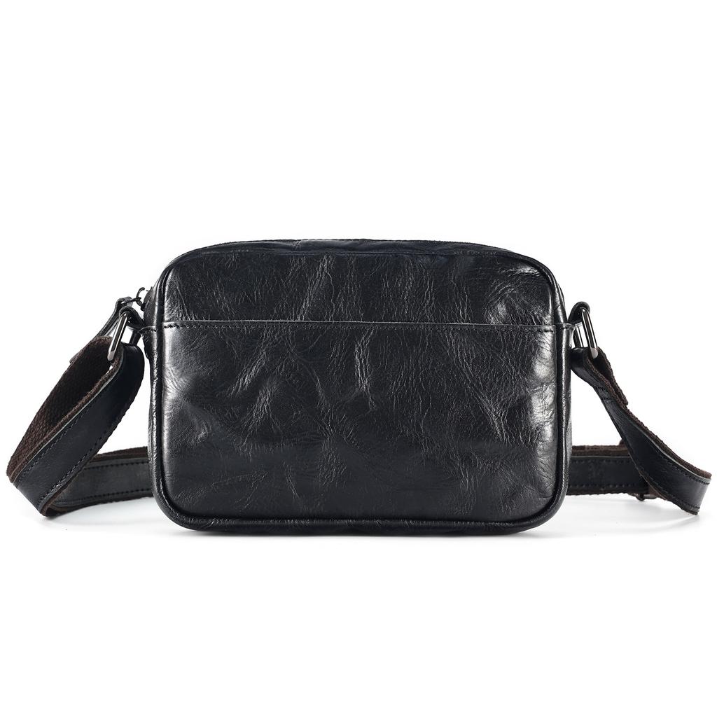 High-end men's messenger bag men's all-cowhide shoulder bag men's bag genuine leather retro messenger bag messenger bag