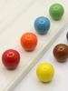 Moderne bunte Keramik-Knöpfe mit einem Loch, runde Griffgriffe für Schubladen, Weinschränke, Einloch-Griff, Türgriff